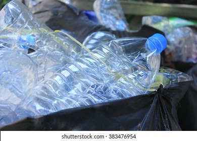 The Recycle Of Water Plastic Bottle