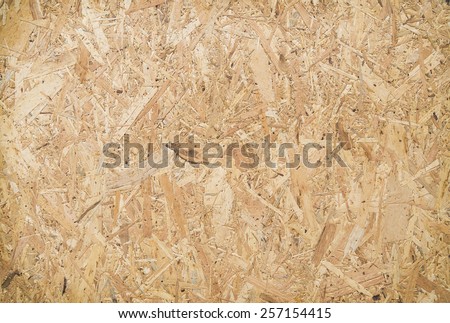 Recycled compressed wood chipboard 