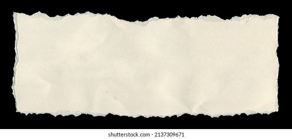 Recycled packing paper in natural white, crumpled carton texture, torn edge paper - Shutterstock ID 2137309671
