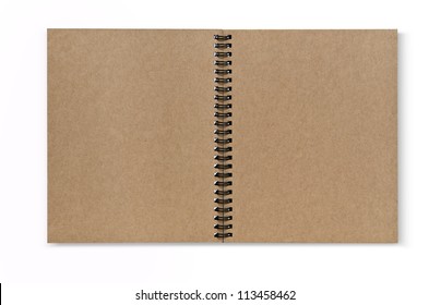 Recycled Paper Notebook Front Cover