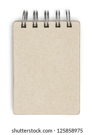 Recycled Paper Notebook Front Cover