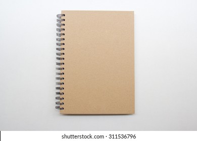 Recycled Paper Notebook Front Cover