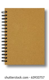 Recycled Paper Notebook Front Cover