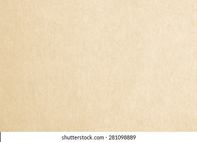 Recycled Paper Texture Background In Yellow Cream Color Tone






