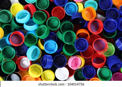 Recycled Plastic Bottle Caps