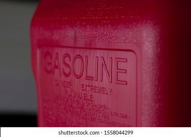 Red 5 Gallon Gasoline Container 