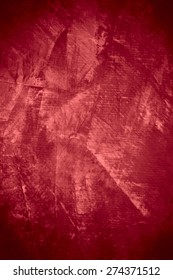 red abstract background or rough pattern canvas texture