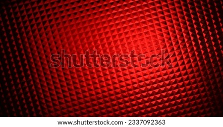 Red abstract background with square pattern 