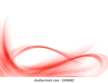 red abstract composition