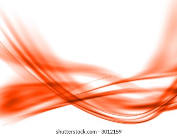 red abstract composition