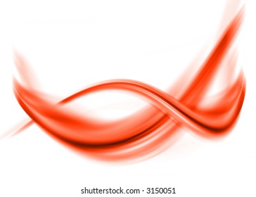 red abstract composition
