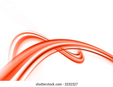 red abstract composition