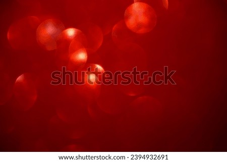 red abstract shiny bokeh  background