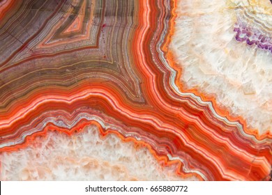 Red Agate Mineral