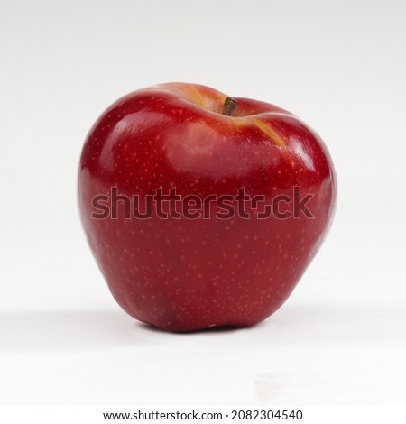 Red Appel  on white background Stock photo © 