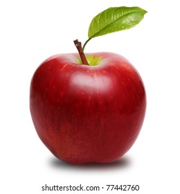 Red Apple Isolated