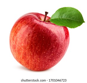Red apple isolated on white background, clipping path, full depth of field - Shutterstock ID 1701046723