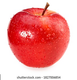 red apple isolated on a white background - Powered by Shutterstock