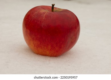 red apple on a white background - Shutterstock ID 2250195957