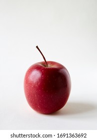 Red Apple On White Infinity Cove Background