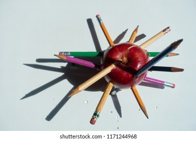 158 Pencil stabbing Images, Stock Photos & Vectors | Shutterstock