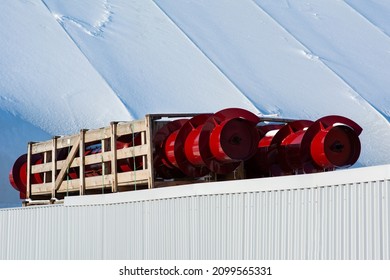 Red Augers For Agricultural Machinery