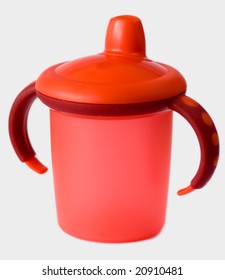 Red Baby Sip Cup