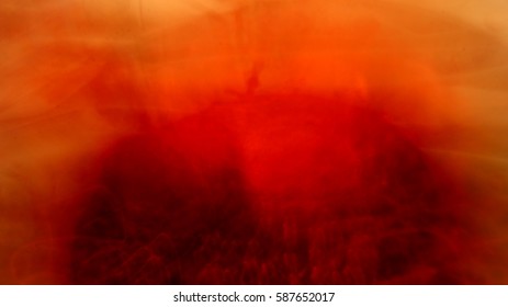 Red background.