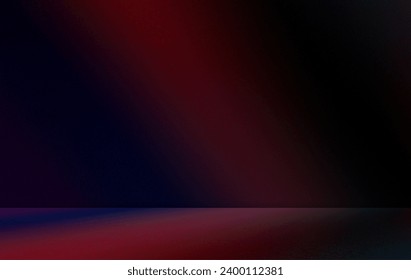 Red Background Black Gradient Pastel Studio Dark Backdrop mockup Product Wall Floor Empty Display Paper Abstract shadow Template Podium Paper Luxury Premium Stage Sale Promotion Platform 3d blue