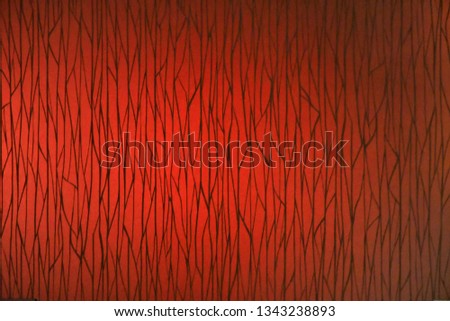 Red background with black lines