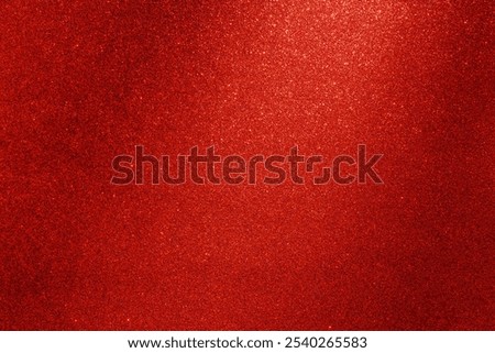 red background with a lot of red dots.