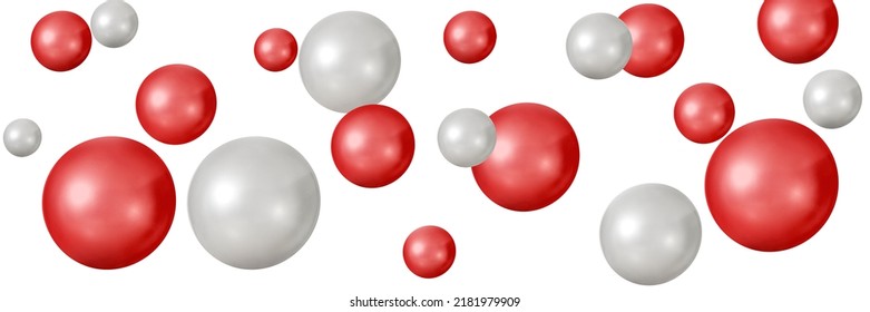 red ball background white for background - Powered by Shutterstock