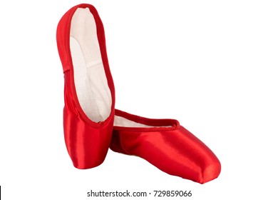red ballet shoes