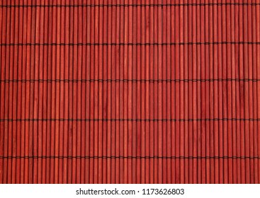 Red Bamboo Placemat Background