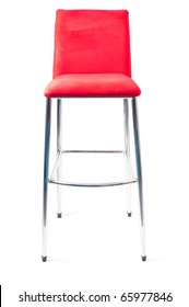 Red Bar Stool