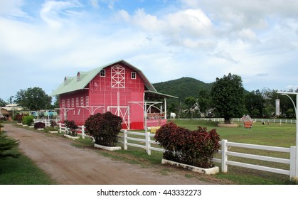 red barn
