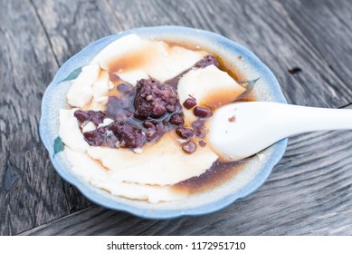 Red Bean With Tofu Pudding