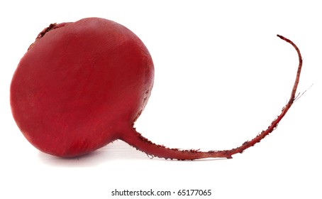 Red Beet Isolated On White Background