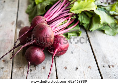 Similar – Image, Stock Photo Crop person with bunch of asparagus on table