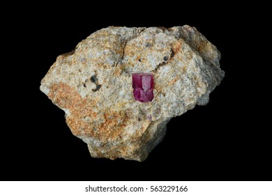 Red Beryl From Wah Wah Mts., Utah. 