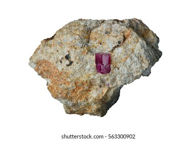 Red Beryl From Wah Wah Mts., Utah. 