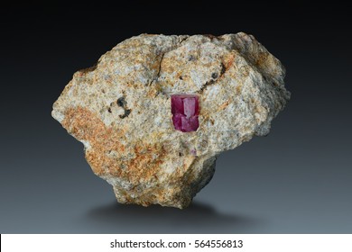 Red Beryl From Wah Wah Mts., Utah. 