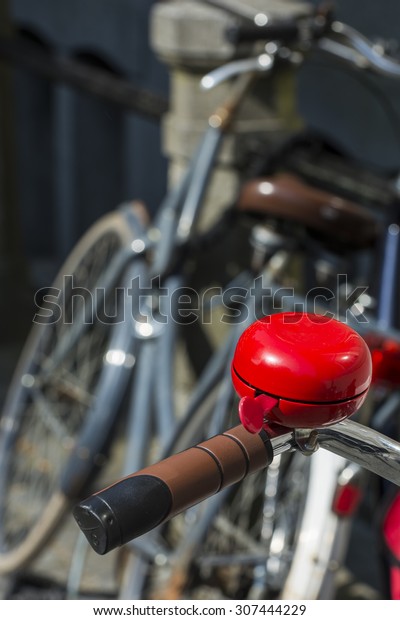 red bike bell