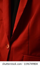 Red Blazer Close Up