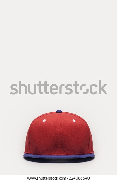 Red Blue Cap Front Side View Stock Photo 224086540 | Shutterstock