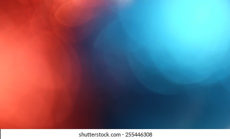 Red and blue out of focus abstract background