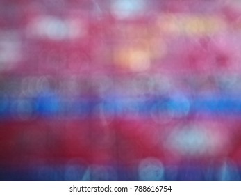 Red Bokeh Background