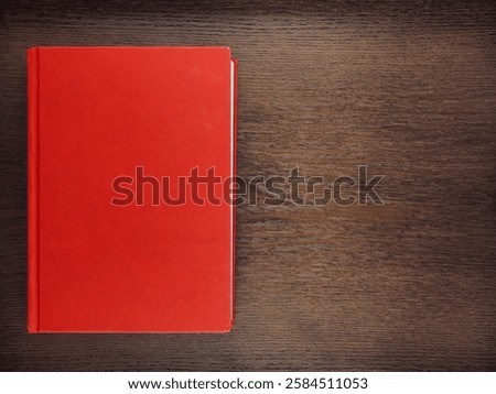 red book background image, empty space