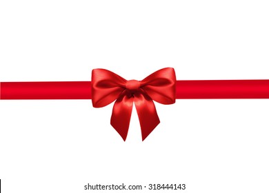 Red bow - Shutterstock ID 318444143