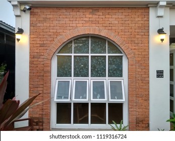 Red brick arch